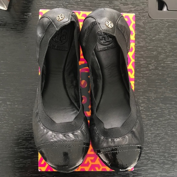 Tory Burch Shoes - Tory Burch Black Flats